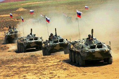Завершились тактические учения российской военной базы в горах Армении