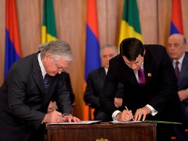 Армения и Бразилия подписали ряд документов