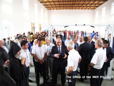 В Арцахе открылись два новых спорткомплекса