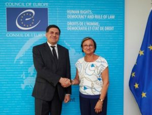 Постоянный представитель Армении в Совете Европы обсудил ряд вопросов с заместителем генсекретаря СЕ