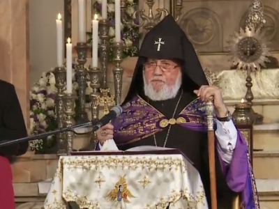 Католикос всех армян Гарегин Второй отбыл с патриаршим визитом в Индию