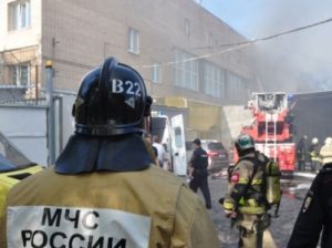 Причиной пожара на складе в Москве стал поджог