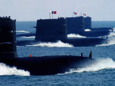ВМС Китая начали военные учения в Восточно-Китайском море