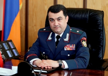 Шеф ереванской полиции освобожден с занимаемой должности