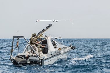 Морской дрон для воздушной разведки