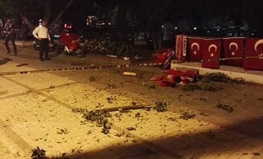 В Анталье во время акции в поддержку Эрдогана произошел взрыв