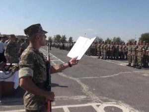 В военном университете имени Вазгена Саркисяна состоялась церемония принесения клятвы