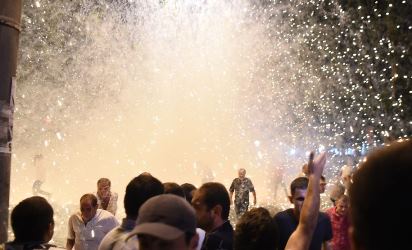 Для разгона акций протеста сторонников «Сасна црер» полиция применила 74 гранаты