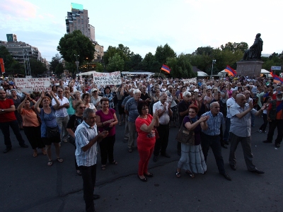 Митинг в Ереване: «Нет российскому империализму»