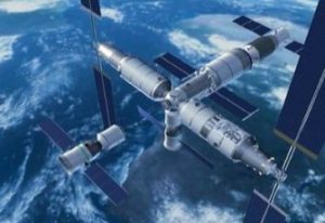 Китай запустил обитаемую космическую станцию на орбиту Земли