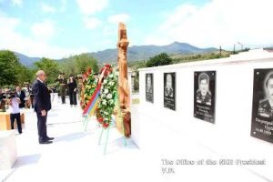 В НКР открылся мемориал в память о гетаванских воинах-освободителях