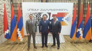 Делегация Приднестровья принимает участие в праздничных мероприятиях по случаю 25-летия независимости Нагорно-Карабахской Республики