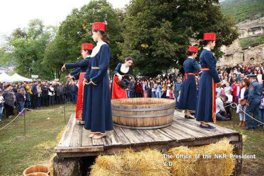 Фестиваль вина в арцахском селе Тог (Фото)