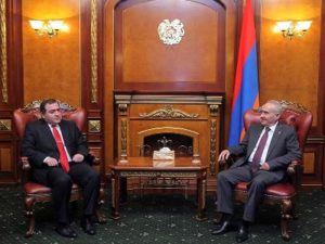 Спикер парламента Армении и посол Грузии обсудили возможности углубления сотрудничества