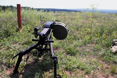 Азербайджанские ВС применили крупный гранатомет типа ДШК