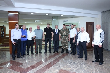 Сейран Оганян наградил ведомственными медалями армянских олимпийцев