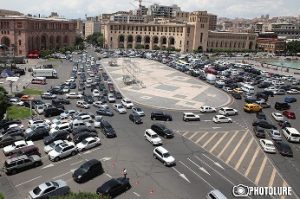 Движение по площади Республики в Ереване будет приостановлено