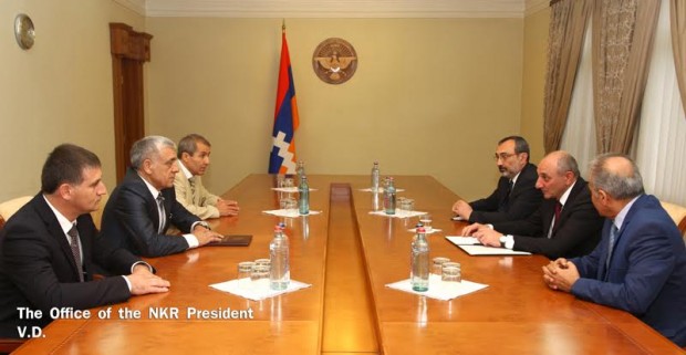 Президент Арцаха провел встречи с делегациями Абхазии, Южной Осетии и Приднестровской Молдавской Республики
