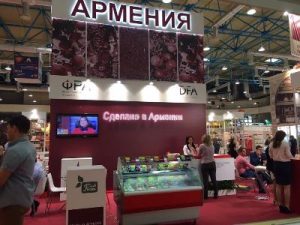 На выставке «WorldFood Moscow – 2016» представлена продукция 19 армянских компаний