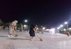 СМИ сообщают о срочной уборке улиц в родном городе президента Узбекистана