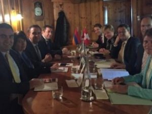 Карабахский вопрос обсудили замглавы МИД Армении и госсекретарь Швейцарии