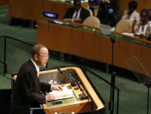 Генсек ООН призвал «положить конец ночному кошмару» в Сирии