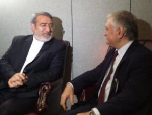Эдвард Налбандян в Нью-Йорке провел встречу с министром внутренних дел Ирана