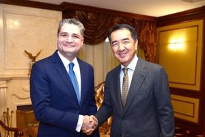 Тигран Саргсян и премьер-министр Казахстана обсудили вопросы предстоящего заседания Евразийского межправительственного совета