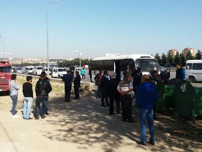 В Баку жильцы сносимых домов вышли на акцию протеста