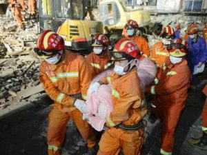 Число погибших в результате обвала жилых построек на востоке Китая возросло до 22 человек