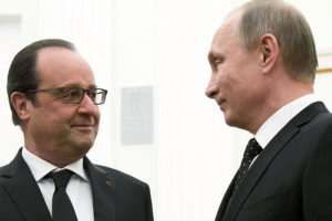 Путин отказался от встречи с Олландом