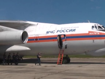 Борт МЧС России вылетел из Москвы в Беслан для доставки пострадавших в аварии в Ереван