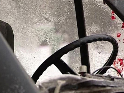 На дороге Ерасх-Ереван Volkswagen Vento упал в канал