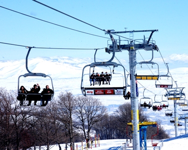 Цахкадзор входит в первую пятерку самых популярных горнолыжных курортов СНГ