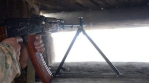 Противник применил крупнокалиберный пулемет: был ответ с армянской стороны