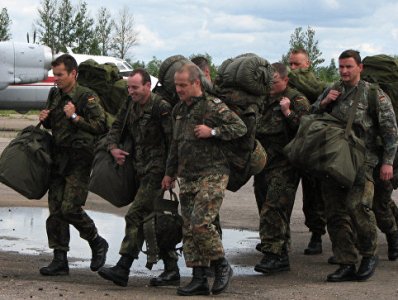 В Бремене сгорели 15 грузовиков бундесвера
