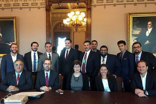 Арам Гамбарян в Белом доме отметил важность международного содействия Армении в вопросе приема беженцев