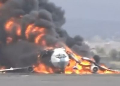 Число пострадавших при пожаре на Boeing в Чикаго увеличилось до 20 человек