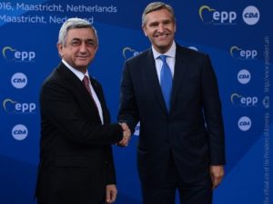 Президент Саргсян принял участие в саммите Европейской народной партии