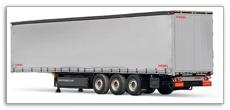 Какие виды полуприцепов бывают на еврофурах?