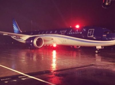 Азербайджанский «чудо-самолет» застрял в аэропорту Белфаста