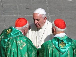 Папа Римский Франциск назначил 17 новых кардиналов