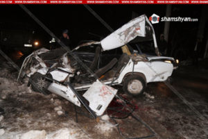 Крупное и трагическое ДТП произошло в Котайкской области