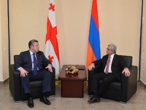 Лидеры Армении и Грузии обсудили возможности расширения торгово-экономического сотрудничества