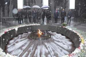 Председатель Сената Бельгии почтила память жертв Геноцида армян