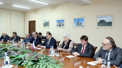 Делегация Федерального совета РФ в МО РА