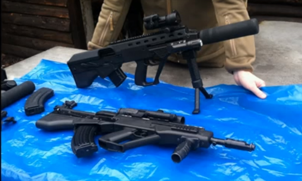 Новый украинский автомат (Видео)