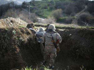 ВС Азербайджана 55 раз нарушили режим перемирия на линии соприкосновения с НКР