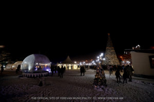 В Ереване впервые открылся Зимний сад