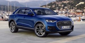 В Сети опубликовали рендер кроссовера Audi Q3 2018 года